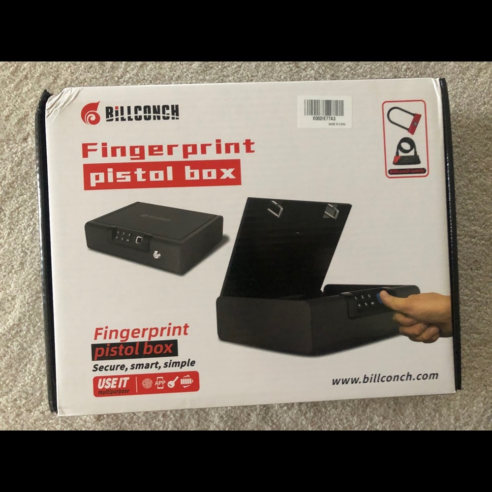 Brand new safe